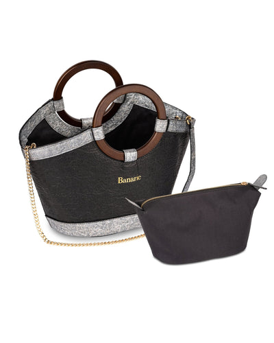 The Silhouette 360 Sling Bag | Minimal Everyday Crossbody Bag – Womens Handbag on Brown Living™. SKU: RCBSBAGBANARICGB. Img 9.