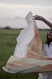 The Sunrise Scarf – 100 x 200 cm Lightweight Cotton Wrap – Womens Scarf on Brown Living™. SKU: V - V - TS - 02. Img 3.