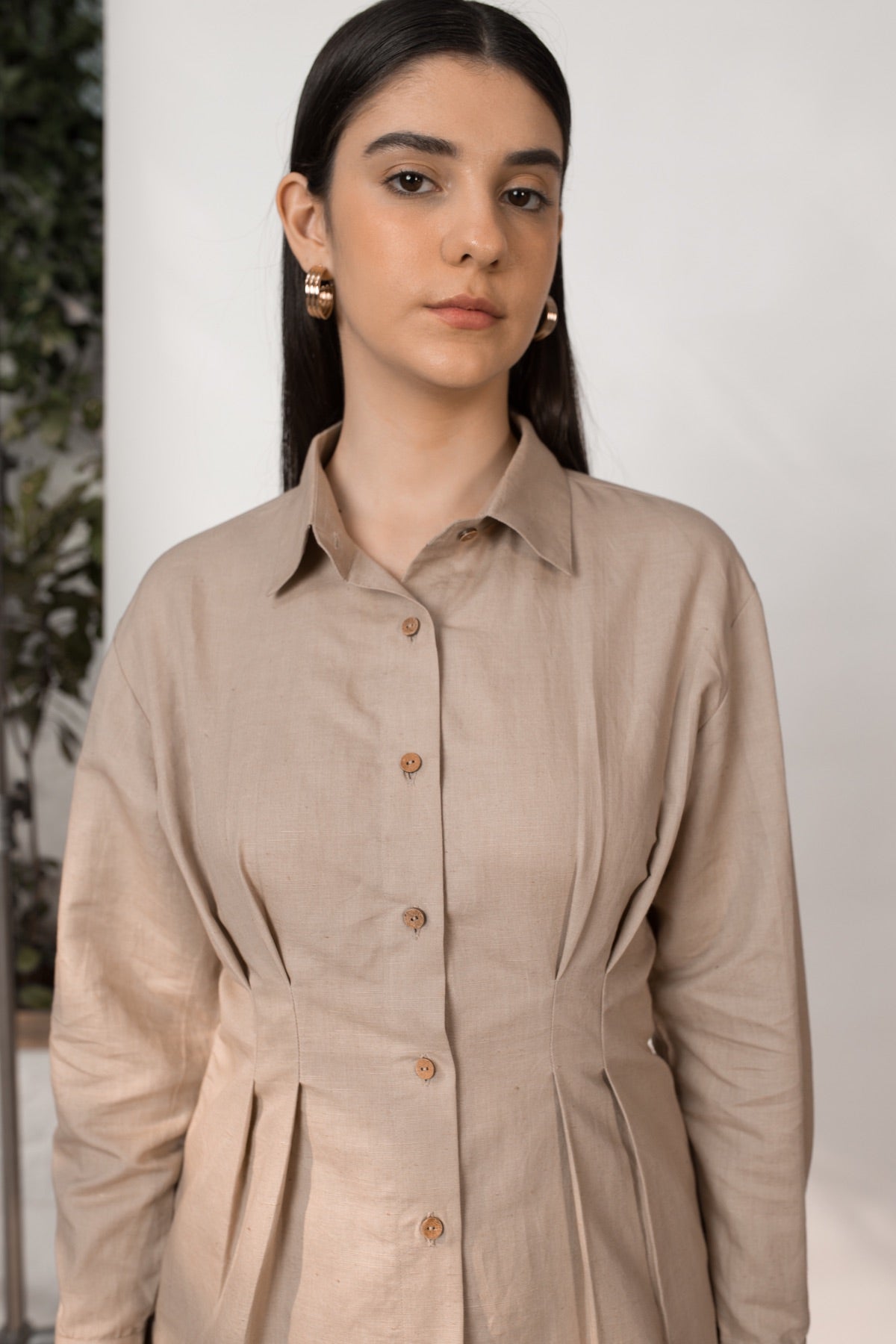 The Waisted Hemp Cotton Shirt | Verified Sustainable by Brown Living™