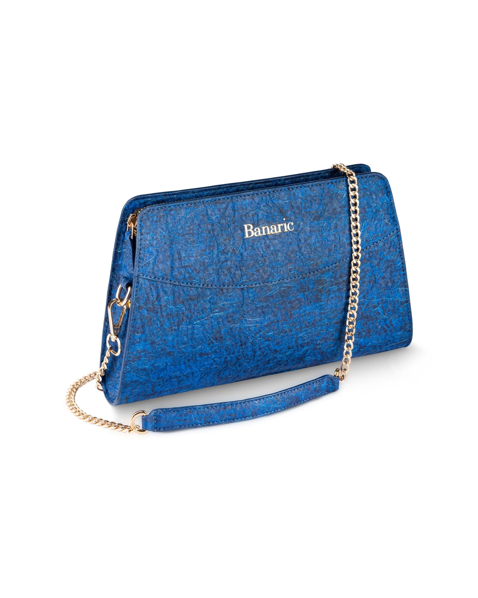 The Zen Clasp Crossbody Sling Bag | Vegan Banana Fiber Sling – Womens Handbag on Brown Living™. SKU: RC-BAG-BANARIC-07A. Img 2.