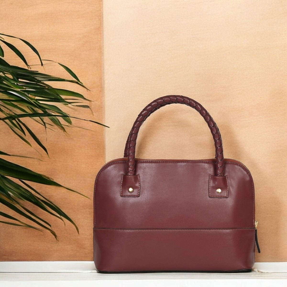 Theia (Red) | Women's Bag Made with Cactus Leather – Womens Handbag on Brown Living™. SKU: SGH 2007. Img 2.