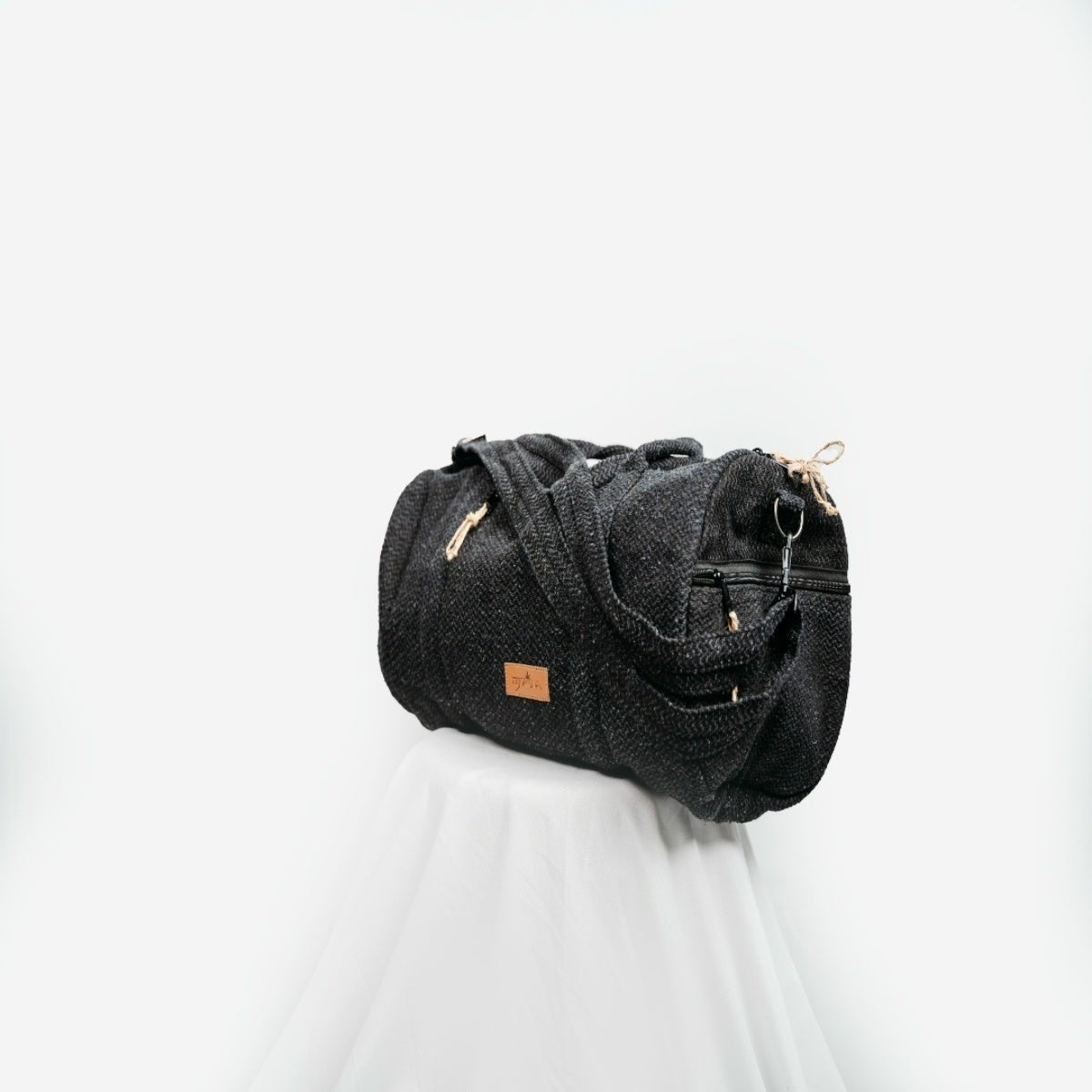 Tiger Duffel Bag – Travel Duffel on Brown Living™. SKU: OGDBT02. Img 3.
