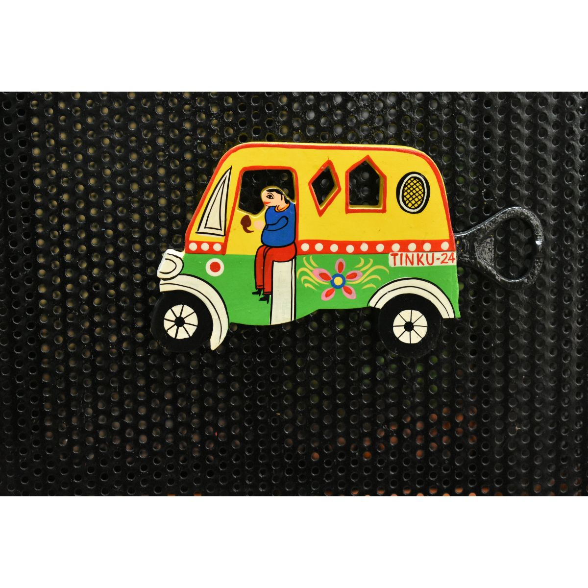 Tinku Auto Bottle Opener with Fridge Magnet | Wooden Opener – Kitchen Tools on Brown Living™. SKU: CD-HOM-BO-AUT. Img 5.