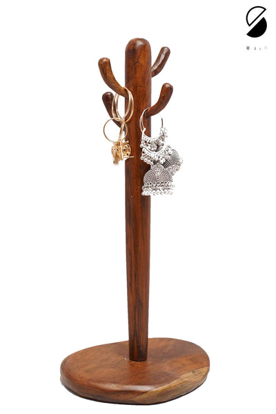 Tissue Roll Holder | Wooden Tissue Paper Stand – Home Decor on Brown Living™. SKU: TTR. Img 9.