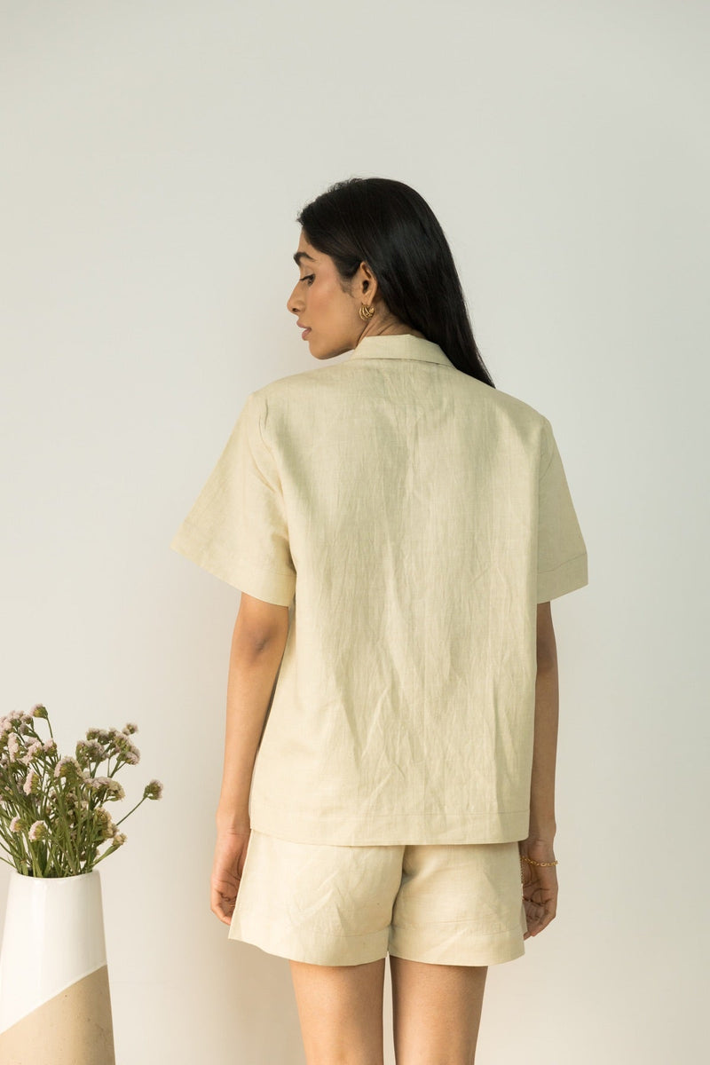 Tomboy Hemp Cotton Shirt | Verified Sustainable Womens Shirt on Brown Living™