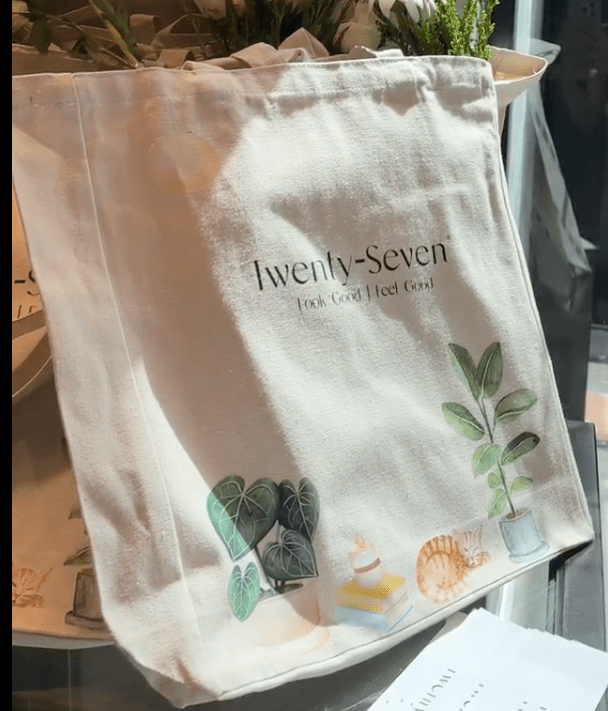 Tote Bag | Reusable Everyday Carry Bag For Work & Travel – Tote Bag on Brown Living™. SKU: TS24009. Img 2.