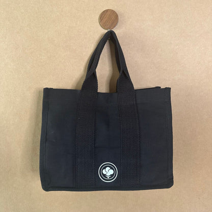 Tote - ly Worth It – Bag for Daily Essentials – Tote Bag on Brown Living™. SKU: TWI006BLK. Img 4.