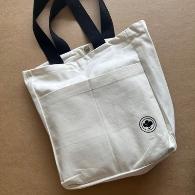 Transit Tote Bag – Spacious & Durable Everyday Carry – Tote Bag on Brown Living™. SKU: TRAN001WH. Img 1.