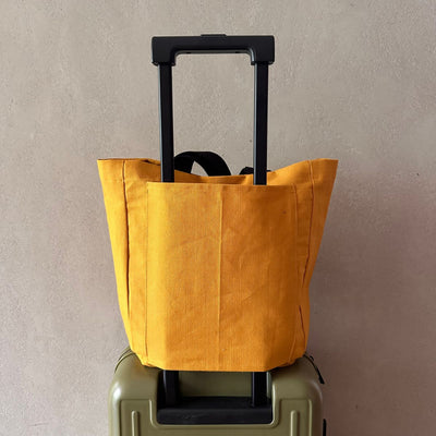 Transit Tote Bag – Spacious & Durable Everyday Carry – Tote Bag on Brown Living™. SKU: TRAN003BR. Img 7.