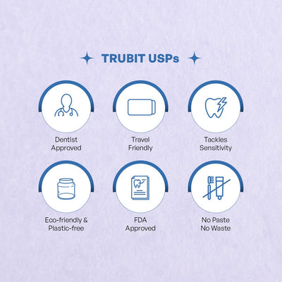 Travel Kit | Mini Dental Care Set | Freshness On The Go – Tooth Cleaning Tablets on Brown Living™. SKU: 11005. Img 6.