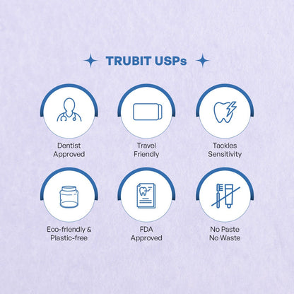 Travel Kit | Mini Dental Care Set | Freshness On The Go – Tooth Cleaning Tablets on Brown Living™. SKU: 11005. Img 6.