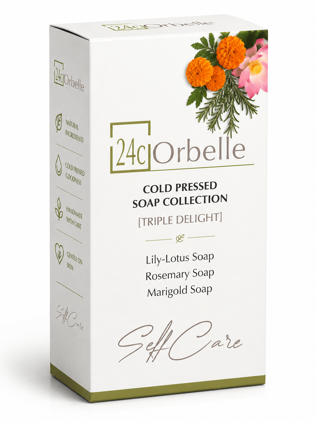 Triple Delight Organic Soap | Natural Handmade Bath Bar – Body Soap on Brown Living™. SKU: AX-SXKK-8XIF. Img 1.