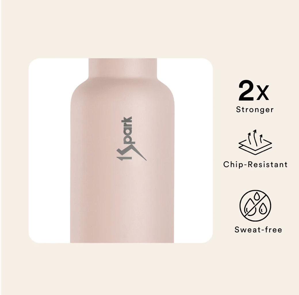 Triple Insulated Steel Bottle | 18H Hot & 30H Cold | 750ml – Bottles & Sippers on Brown Living™. SKU: SS-ROSE-HP. Img 6.