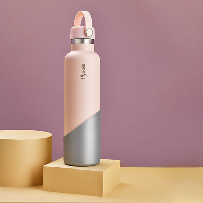 Triple Insulated Steel Bottle | 18H Hot & 30H Cold | 750ml – Bottles & Sippers on Brown Living™. SKU: SS-ROSE-HP. Img 4.