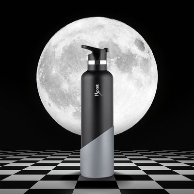 Triple Insulated Steel Bottle | 18H Hot & 30H Cold – Bottles & Sippers on Brown Living™. SKU: SS-1LB-FG. Img 1.