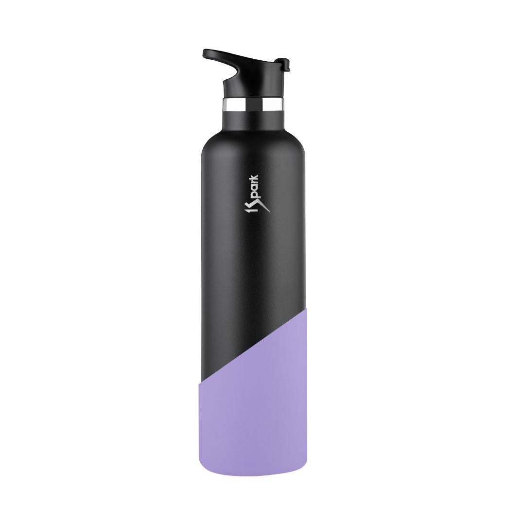 Triple Insulated Steel Bottle | 18H Hot & 30H Cold – Bottles & Sippers on Brown Living™. SKU: SS-1LB-LILAC. Img 11.