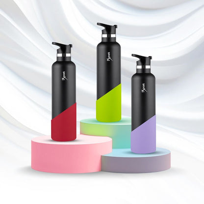 Triple Insulated Steel Bottle | 18H Hot & 30H Cold – Bottles & Sippers on Brown Living™. SKU: SS-1LB-MS. Img 6.