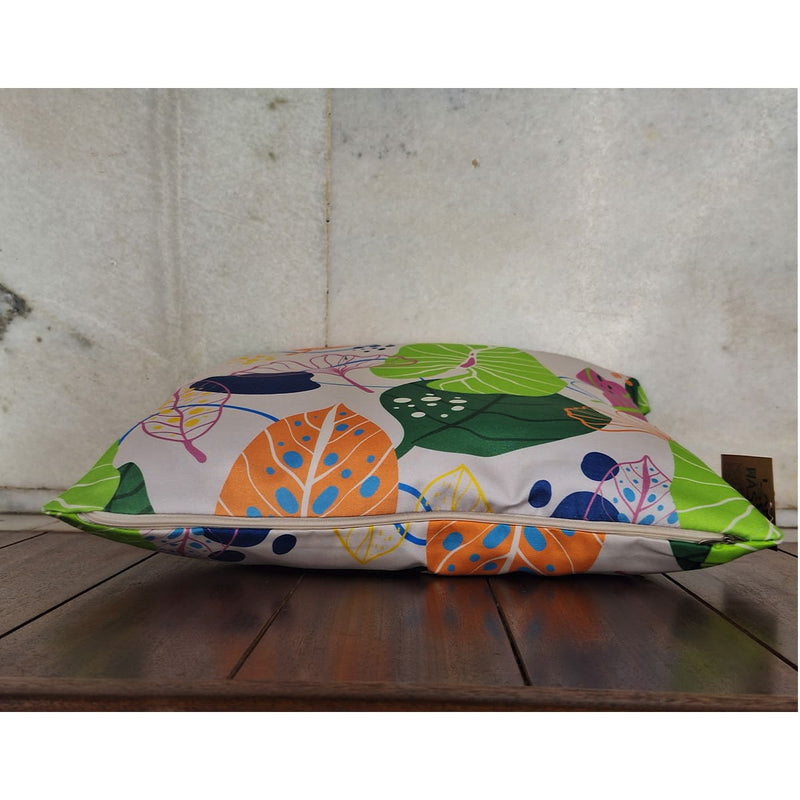 Tropical Leaves - Recycled Polycotton Cushion Covers - Pack of 4 | Verified Sustainable Covers & Inserts on Brown Living™