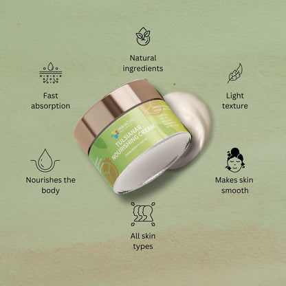 Tulsianar Nourishing Cream with Pomegranate and Tulsi | Verified Sustainable by Brown Living™