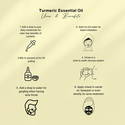 Turmeric Essential Oil | Supercritical CO2 extract - 15ml | Verified Sustainable by Brown Living™