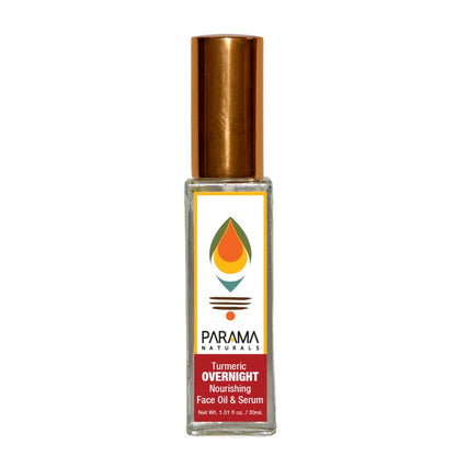 Turmeric Overnight Nourishing Face Oil & Serum for Anti - aging | Verified Sustainable by Brown Living™