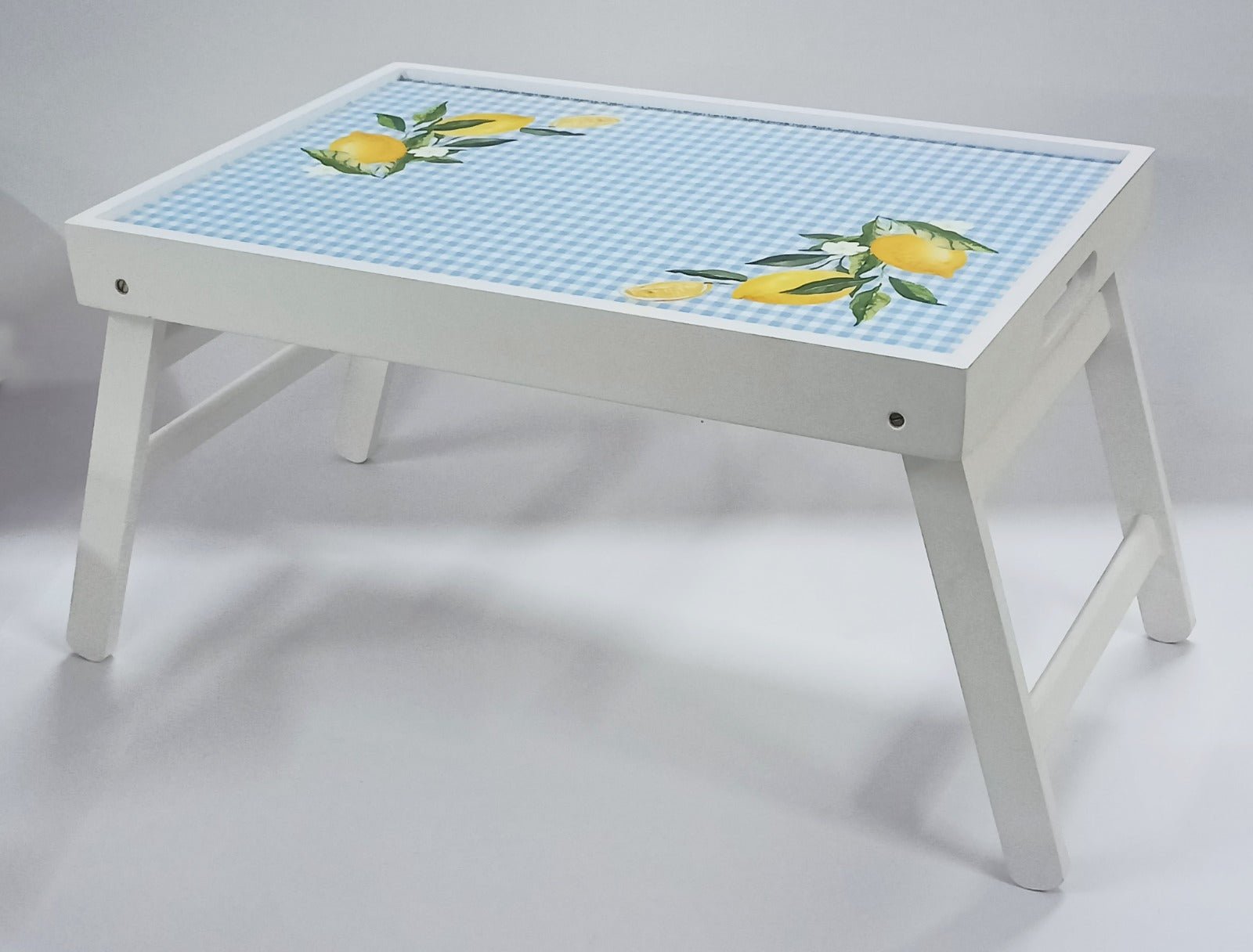 Tuscan Citrus Breakfast Table Foldable Bed Tray – Trays & Platters on Brown Living™. SKU: TLD-BL-08. Img 3.