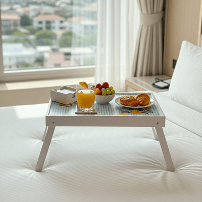 Tuscan Citrus Breakfast Table Foldable Bed Tray – Trays & Platters on Brown Living™. SKU: TLD-BL-08. Img 2.