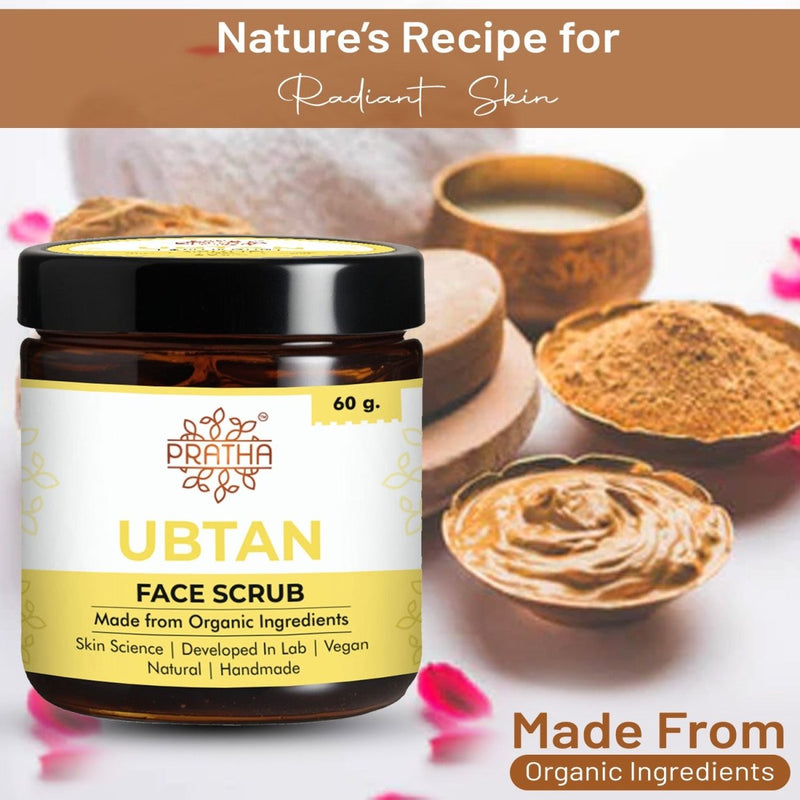 Ubtan Natural Scrub | A soap free body wash | Verified Sustainable by Brown Living™