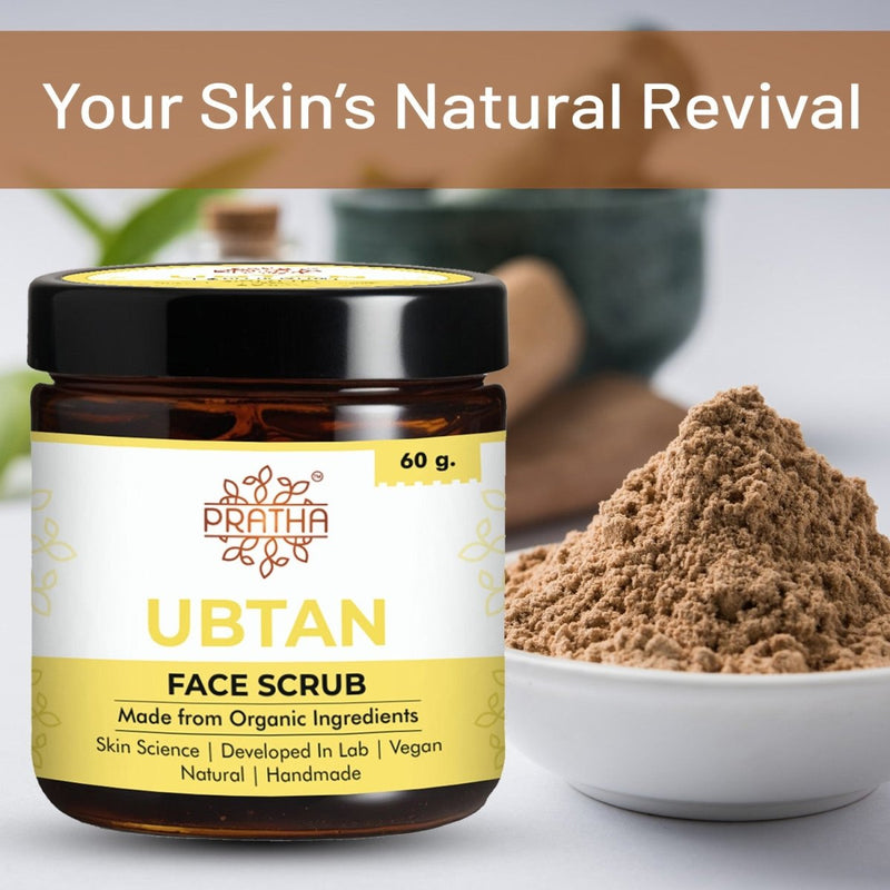 Ubtan Natural Scrub | A soap free body wash | Verified Sustainable by Brown Living™