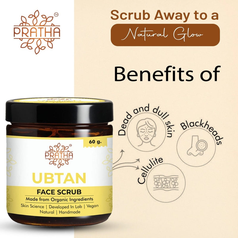 Ubtan Natural Scrub | A soap free body wash | Verified Sustainable by Brown Living™