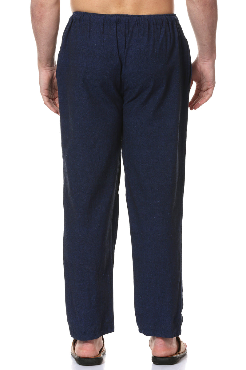Men's Pyjama Pack of 2 | Dark Blue & Blue Stripes | Fits Waist Sizes 28" to 36"
