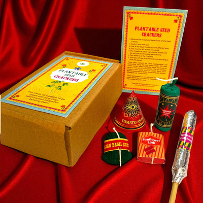 Ultimate MegaBox: Plantable Crackers + Grow Kit + Plantable Stationary – Gift Hampers on Brown Living™. SKU: DW - 01. Img 2.