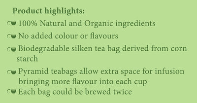 Ultra Premium Green Tea | Pure Antioxidant Rich Green Tea – Tea on Brown Living™. SKU: TM_GS. Img 9.