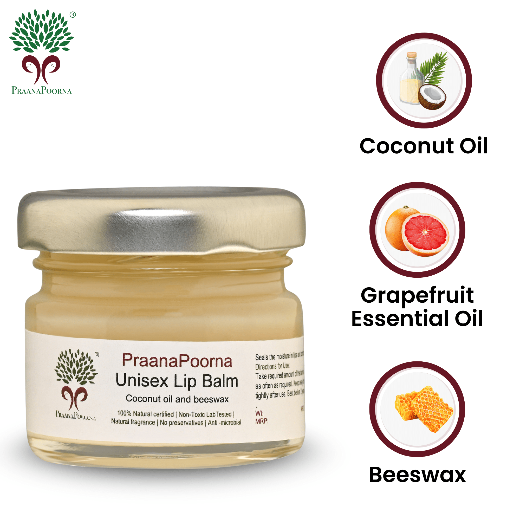 Unisex Lip Balm - 25 g – Lip Balms on Brown Living™. SKU: SKUB13. Img 5.