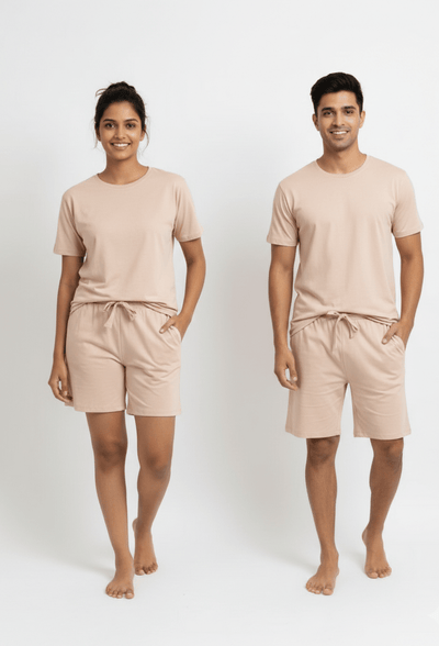 Unisex Long Tee Sleepwear | Soft & Breathable Nightwear – Womens Top on Brown Living™. SKU: 6110067-02-03. Img 2.