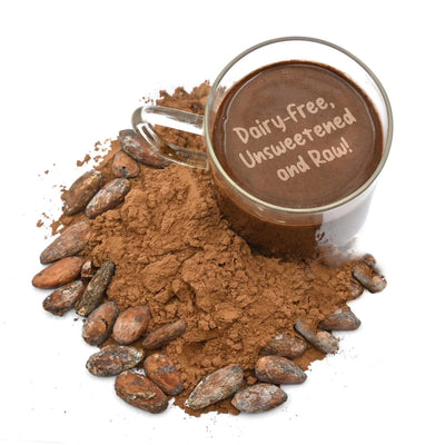 Unsweetened Cacao Powder - 100% Pure, Natural, Raw, Organic & Healthy – Cooking & Baking Supplies on Brown Living™. SKU: 1TC_CP - 1H. Img 1.