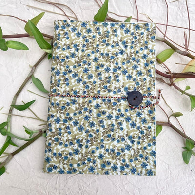 Upcycled Cloth Journal | Handmade, Sustainable Stationery – Notebooks & Notepads on Brown Living™. SKU: 020016012019. Img 6.