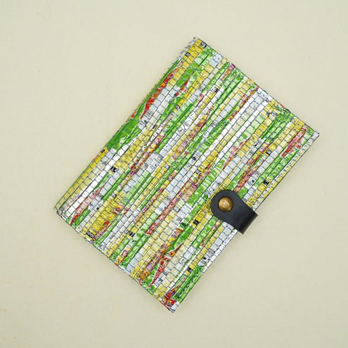 Upcycled Diary with Reusable cover and Magnetic Flap | Verified Sustainable by Brown Living™