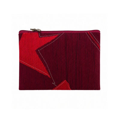Upcycled Marine Textile Travel Organiser Pouch – Travel Organiser on Brown Living™. SKU: PUSBLU. Img 15.