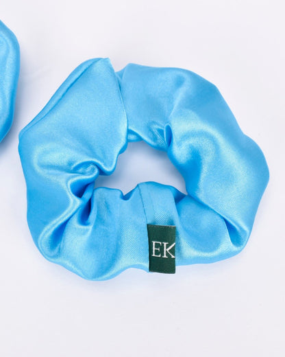 Upcycled Satin Scrunchies (Set of 2) | Verified Sustainable by Brown Living™