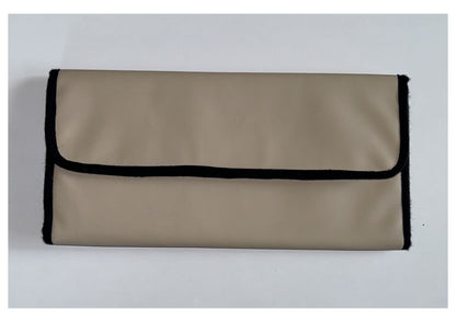 Upcycled Travel Wallet | Eco - Friendly Organizer for Cards & Currency – Travel Accessories on Brown Living™. SKU: TWIA-1_5. Img 5.