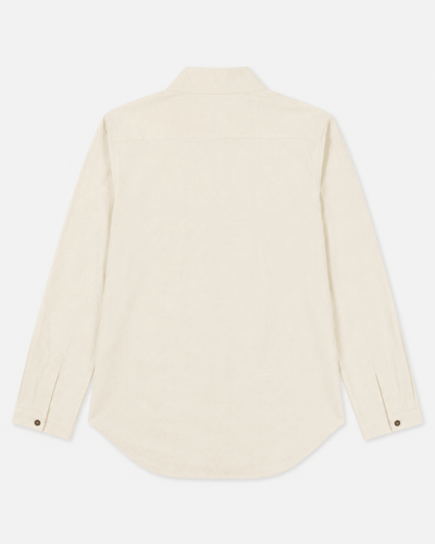 V-Notch Collar Pullover Shirt – Minimal Modern Everyday Essential Top – Womens Shirt on Brown Living™. SKU: ACB2026011. Img 2.