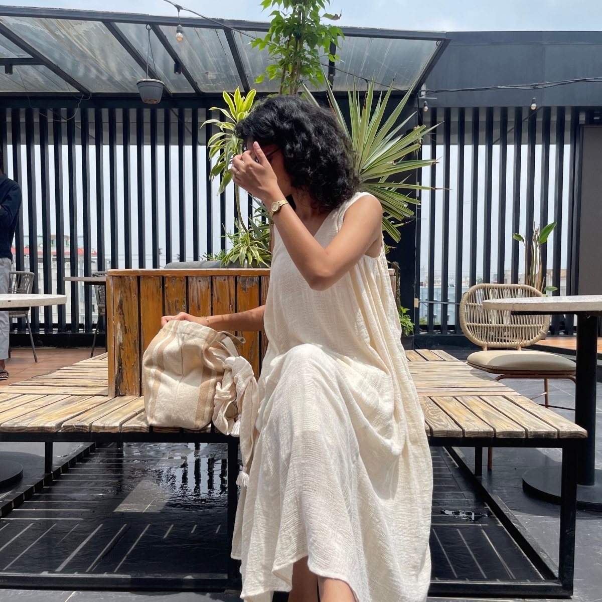 V – The Versatile Dress | Stylish & Comfortable Women’s Wear – Womens Dress by vēva available on Brown Living™. Xs . SKU: V - V - TM - 070. Img 2.