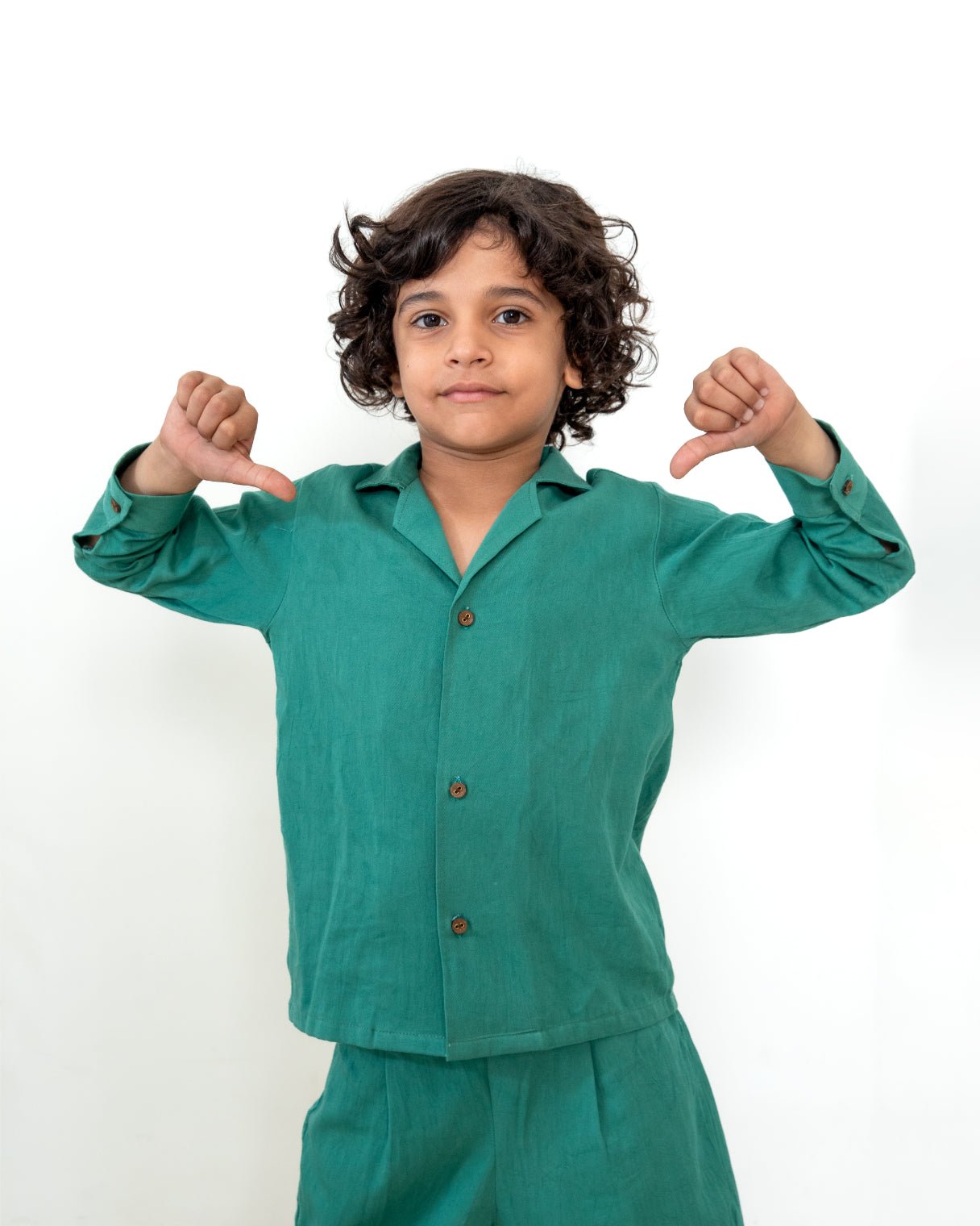 Vaayu Comfort Set For Boys Soft Cotton Kids Outfit – Kids Daywear Sets on Brown Living™. SKU: VCG01001. Img 2.