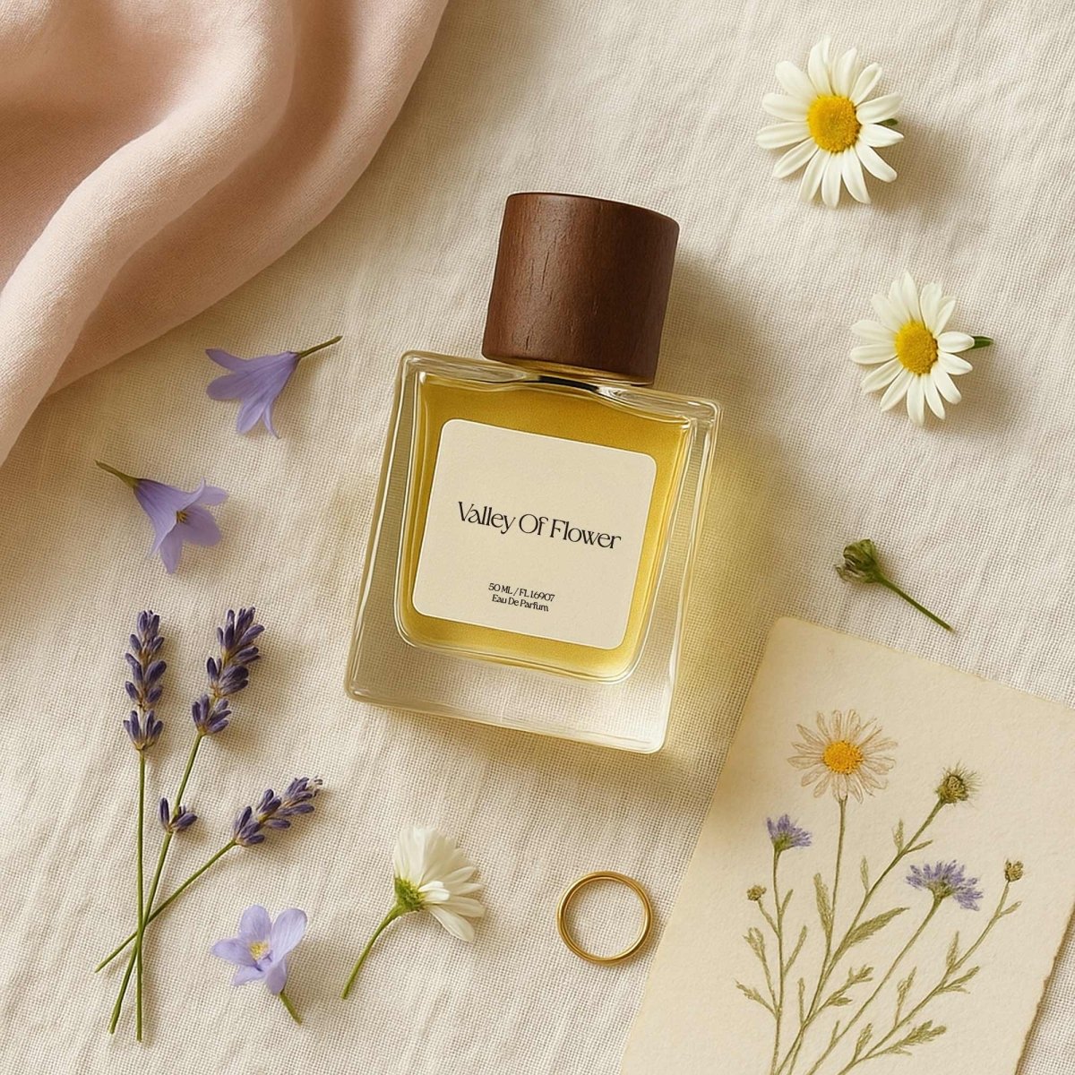 Valley Of Flower Eau de Parfum 50ml – Perfume by HERITAGE BOX available on Brown Living™. . SKU: HBVFP13. Img 1.