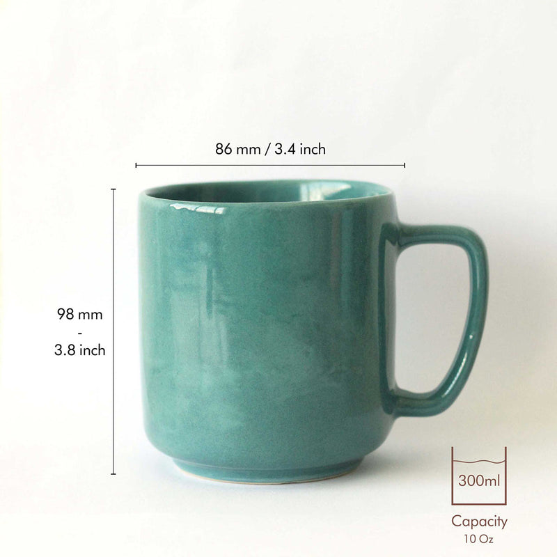 Vana Ecofriendly Recycled Ceramic Coffee Mug | Verified Sustainable by Brown Living™