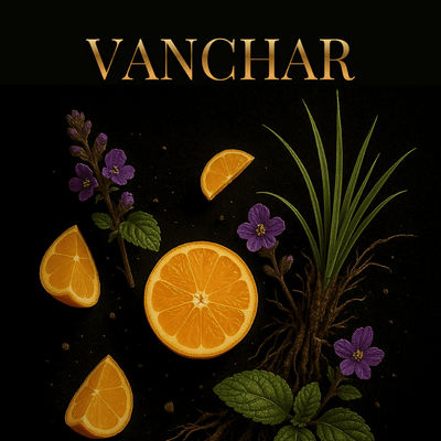 Vanchar Orange Vetiver Perfume 50ml | Fresh Woody Fragrance – Perfume on Brown Living™. SKU: SJEDPVAN50. Img 3.