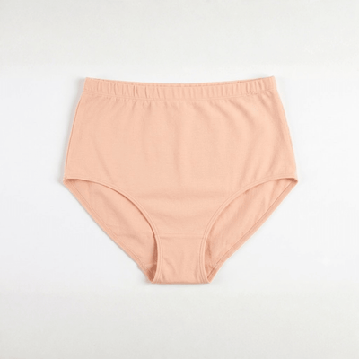 Vanilla & Blush Organic Cotton Classic Brief Pack of 2 – Womens Underwear on Brown Living™. SKU: 001HWBNude-BeigeS. Img 2.