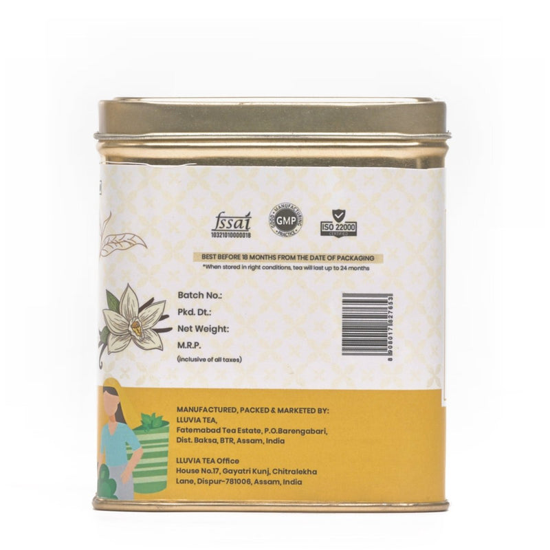 Vanilla Delight Tea | Antioxidant Benefits and Energy Boost - 50g | Verified Sustainable by Brown Living™