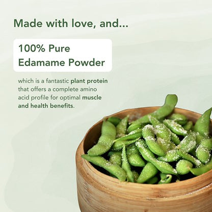 Vegan Edamame Powder - 100gm | Plant - based Superfood | Verified Sustainable by Brown Living™